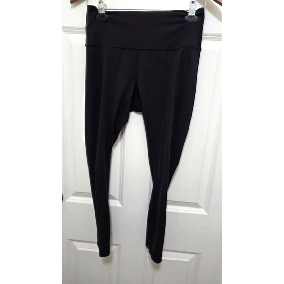 Lululemon Black High-Waisted Full-Length Leggings Women's Size 6 Yoga/Activewear - Picture 2 of 7